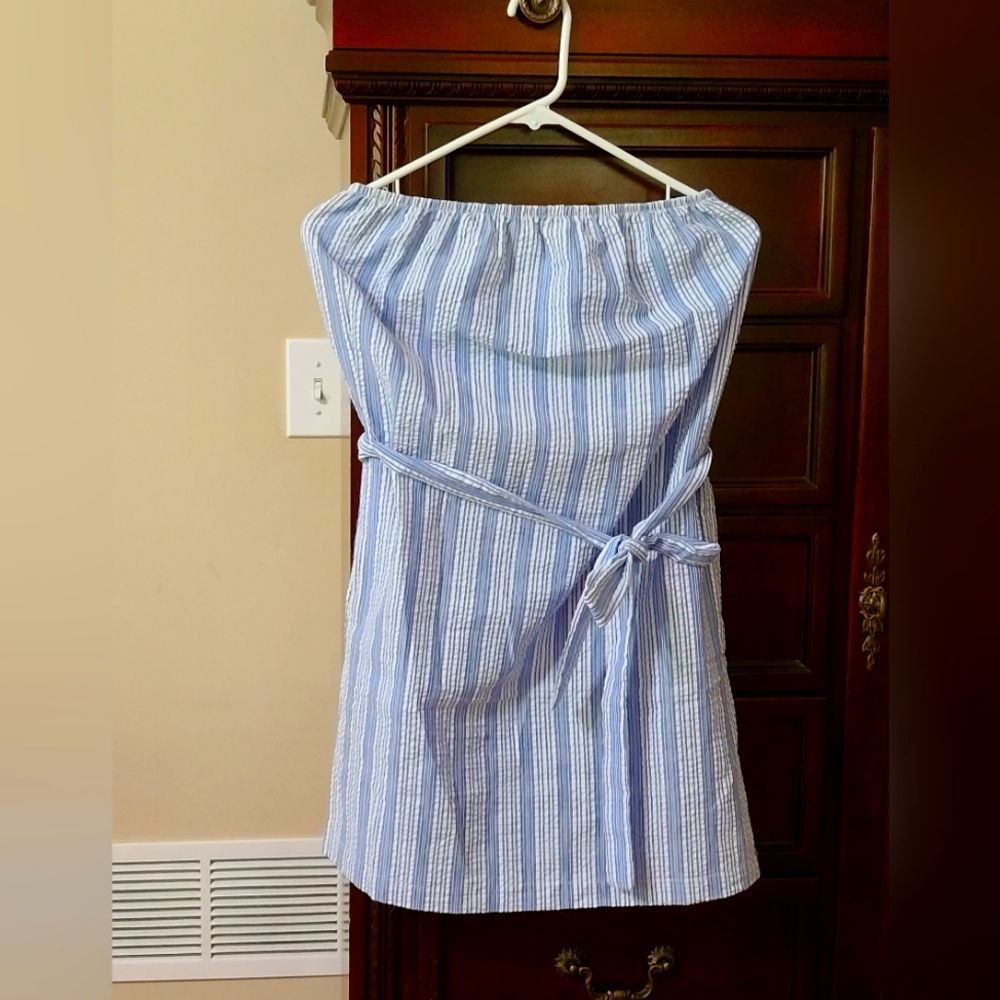 Mini striped dress